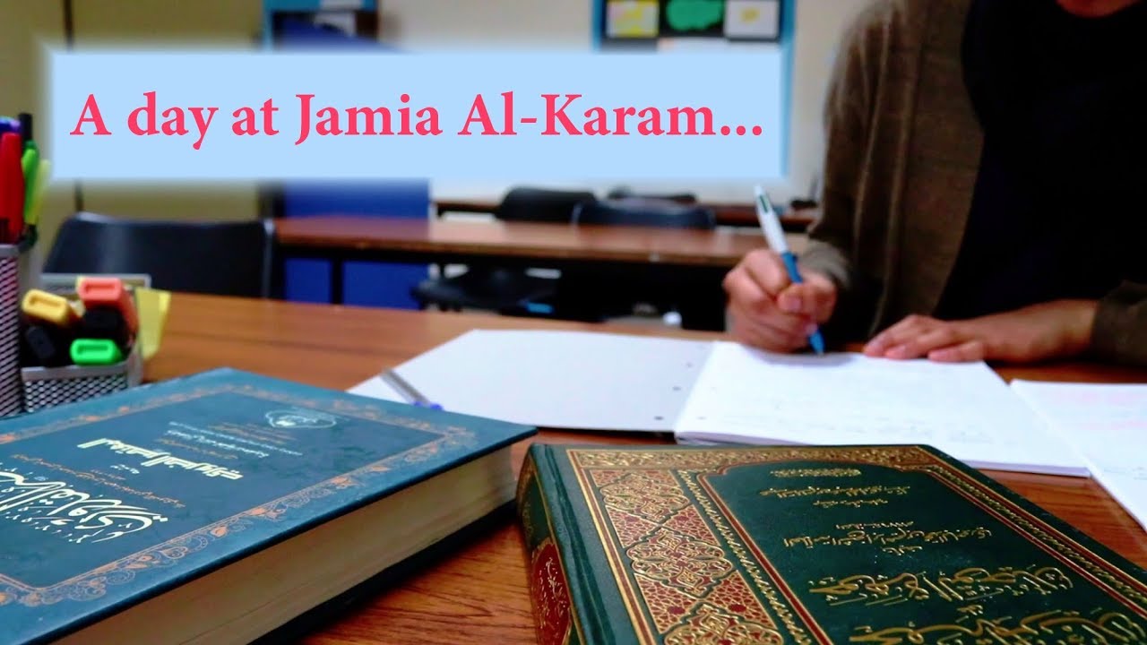 A day at Jamia Al-Karam...