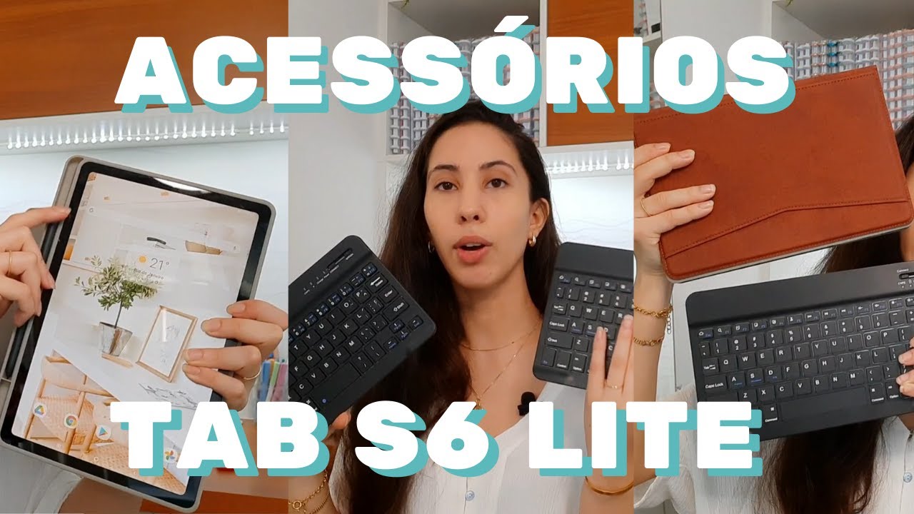 Acessórios para o Tab S6 Lite l Comprinhas Shopee
