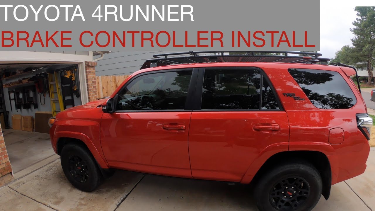 Installing the Redarc Tow Pro Elite in a Toyota 4Runner with a Custom Bracket!
