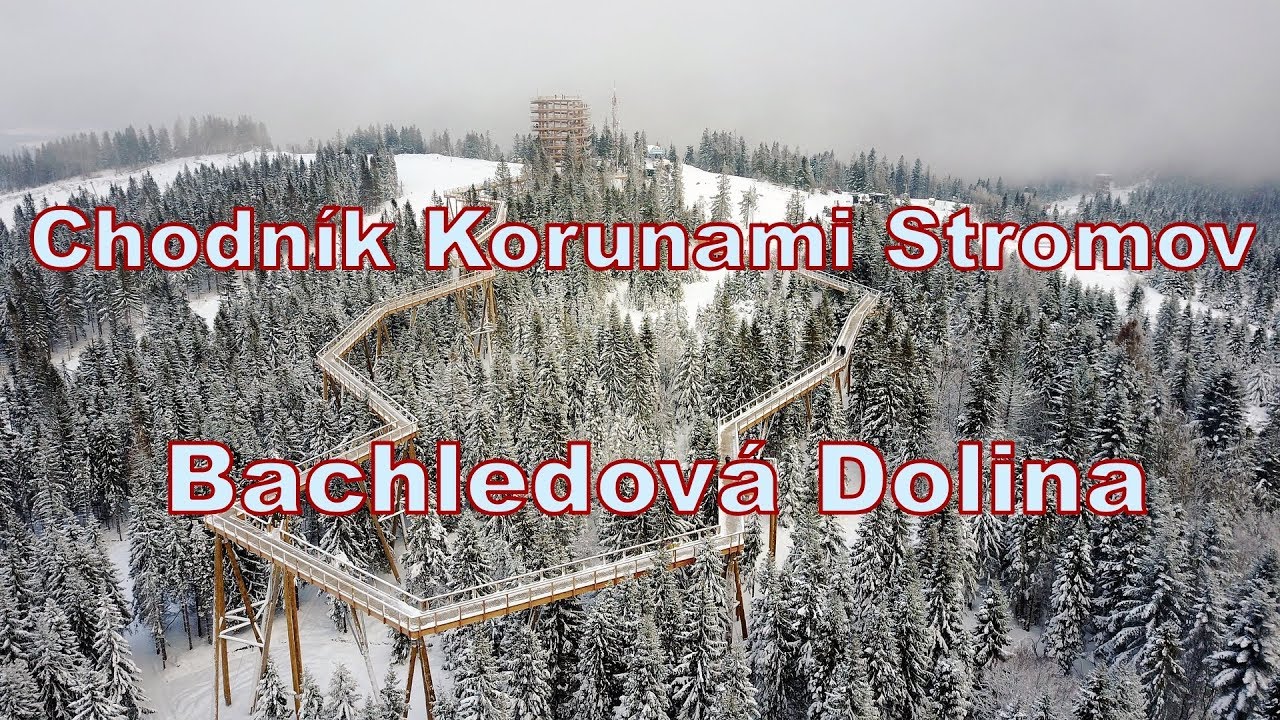 Chodník Korunami Stromov v decembri - Bachledová dolina