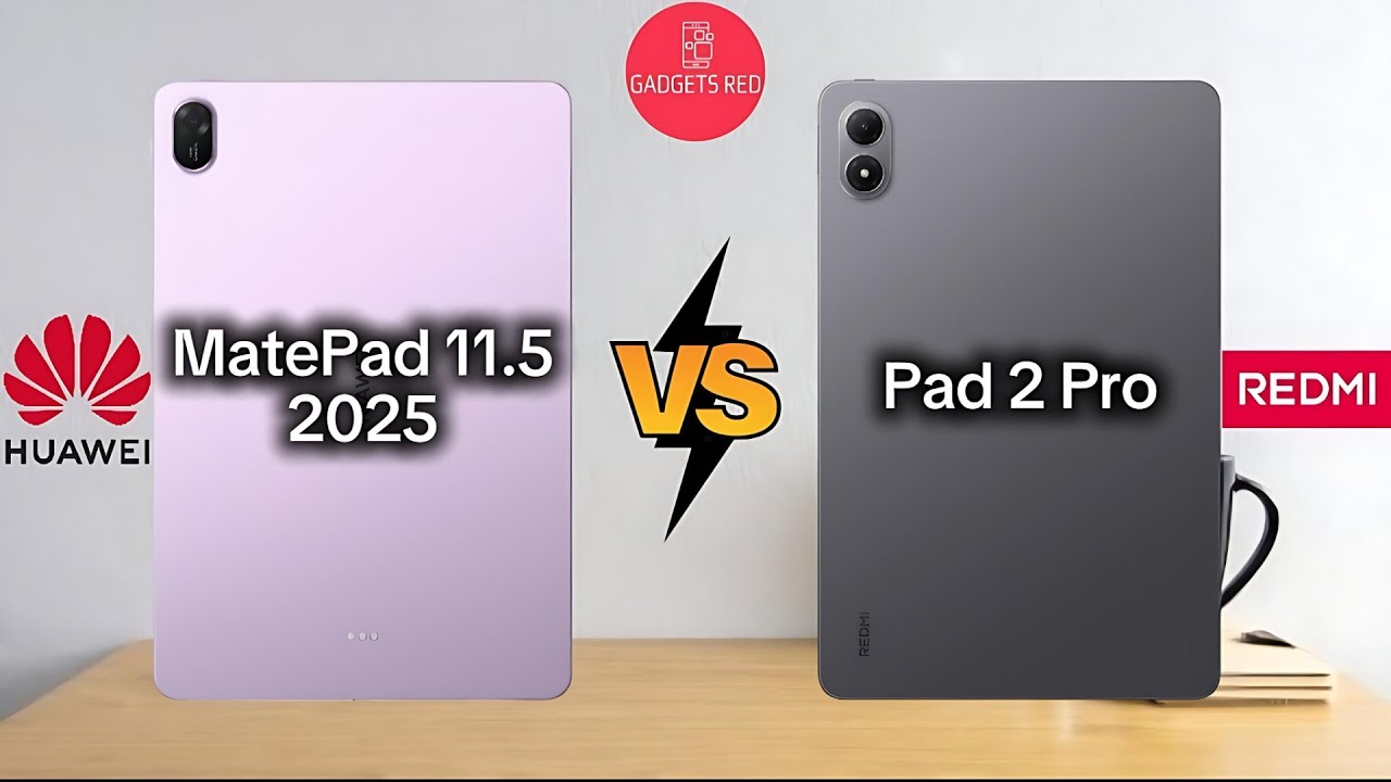 HUAWEI MatePad 11.5 (2025) vs REDMI Pad 2 Pro | Pełne por&oacute;wnanie