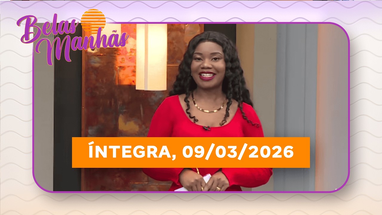 Assista na íntegra o Belas Manhãs 09/03/2026