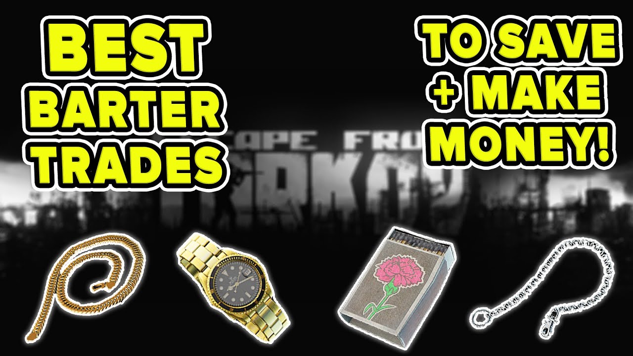 BEST BARTER TRADES TO SAVE + MAKE MONEY | Escape from Tarkov | TweaK
