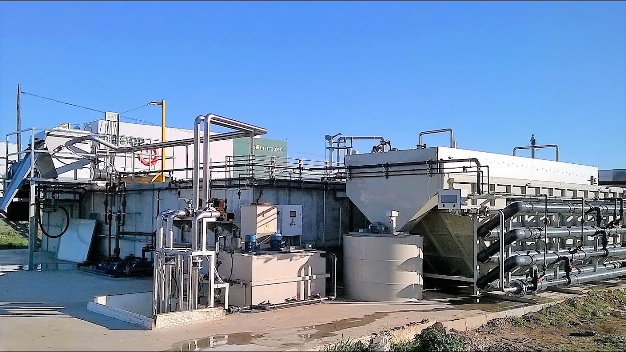 Depuración aguas residuales de la industria láctea. IQD depuración  de aguas industriales