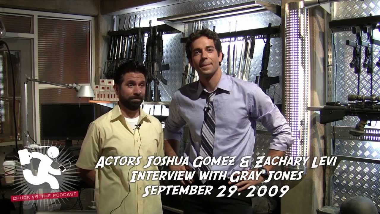 Zachary Levi and Joshua Gomez with Gray Jones, 2009 (HD)