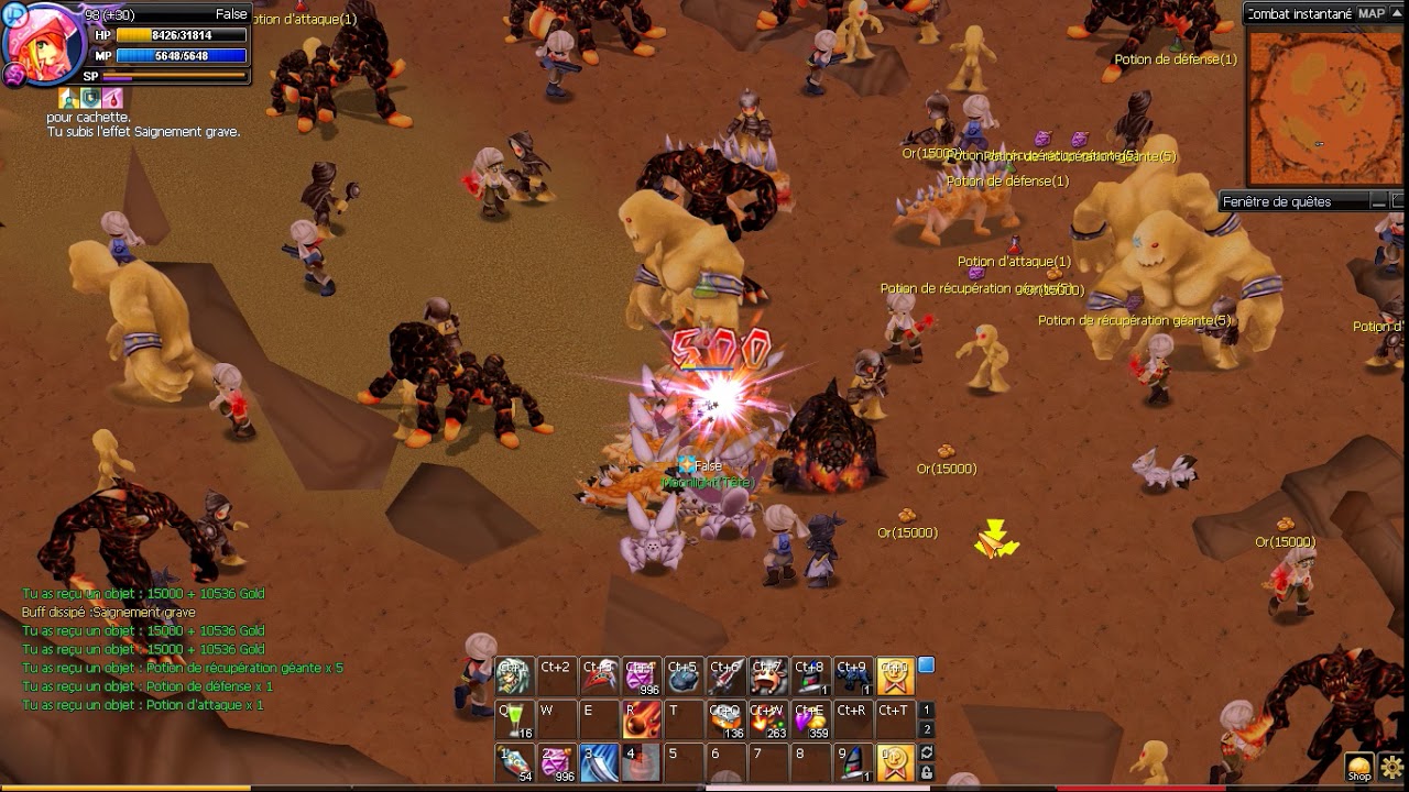 0 POTION CI SOLO SP PIRATE LVL 10 | NosTale