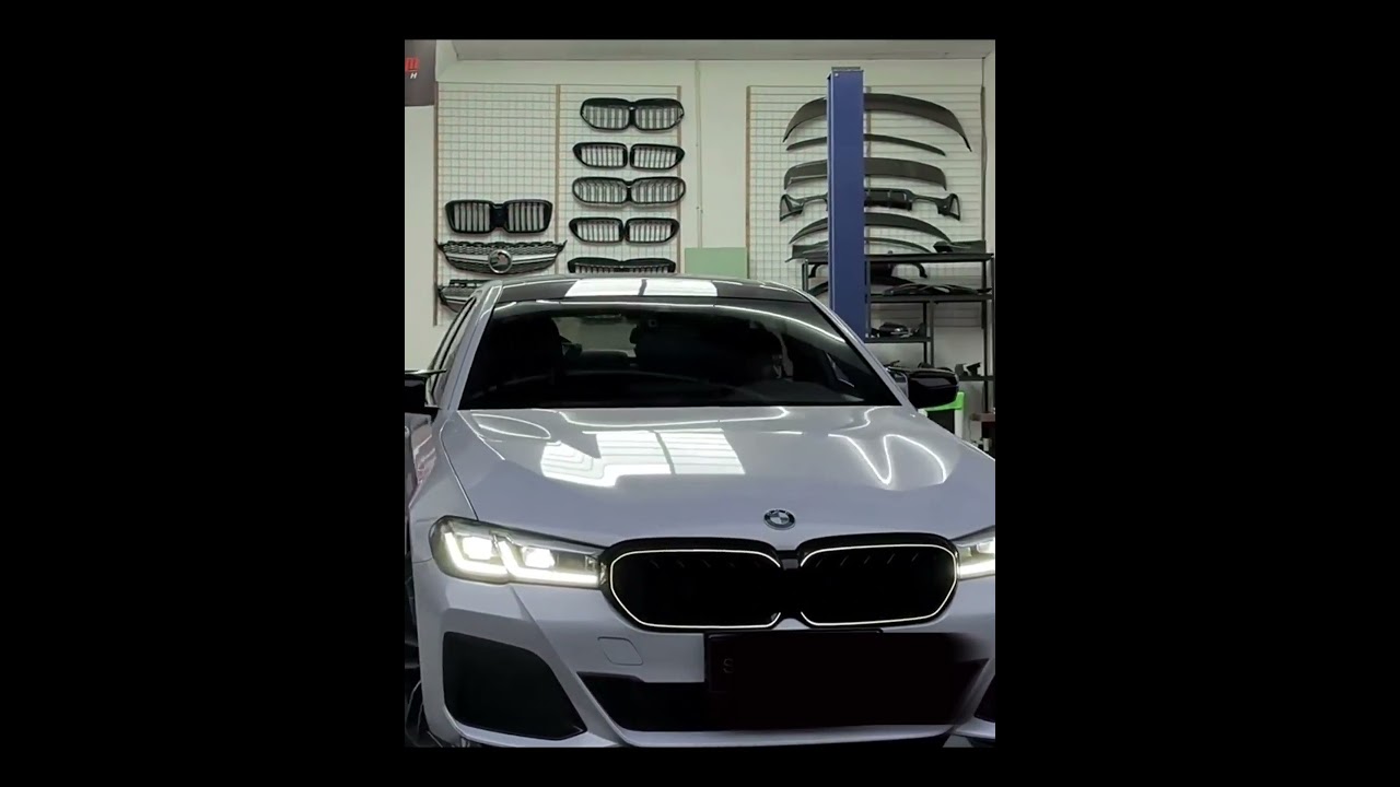 🔥 Upgrade Your BMW 5 Series! G30/G38 LED Illuminated Glow Grille🚗 
