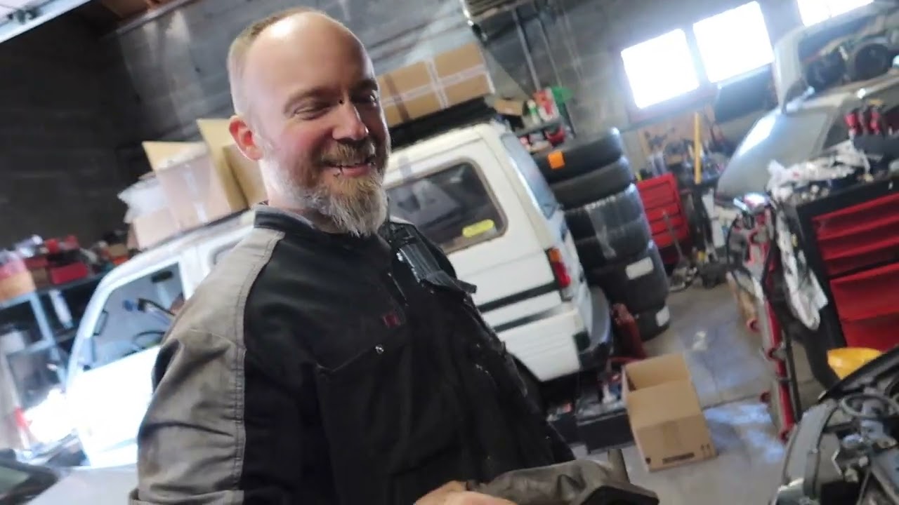 on prépare le moteur de la skyline gtr r33