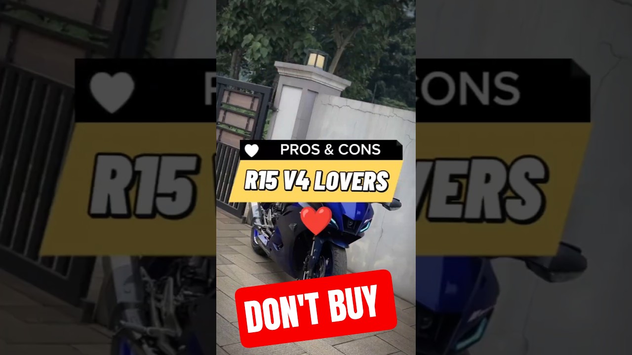 Don't Buy Yamaha R15 V4 ? Watch Before You Buy R15 V4 | R15 V4 Pros & Cons 2025 |⚡