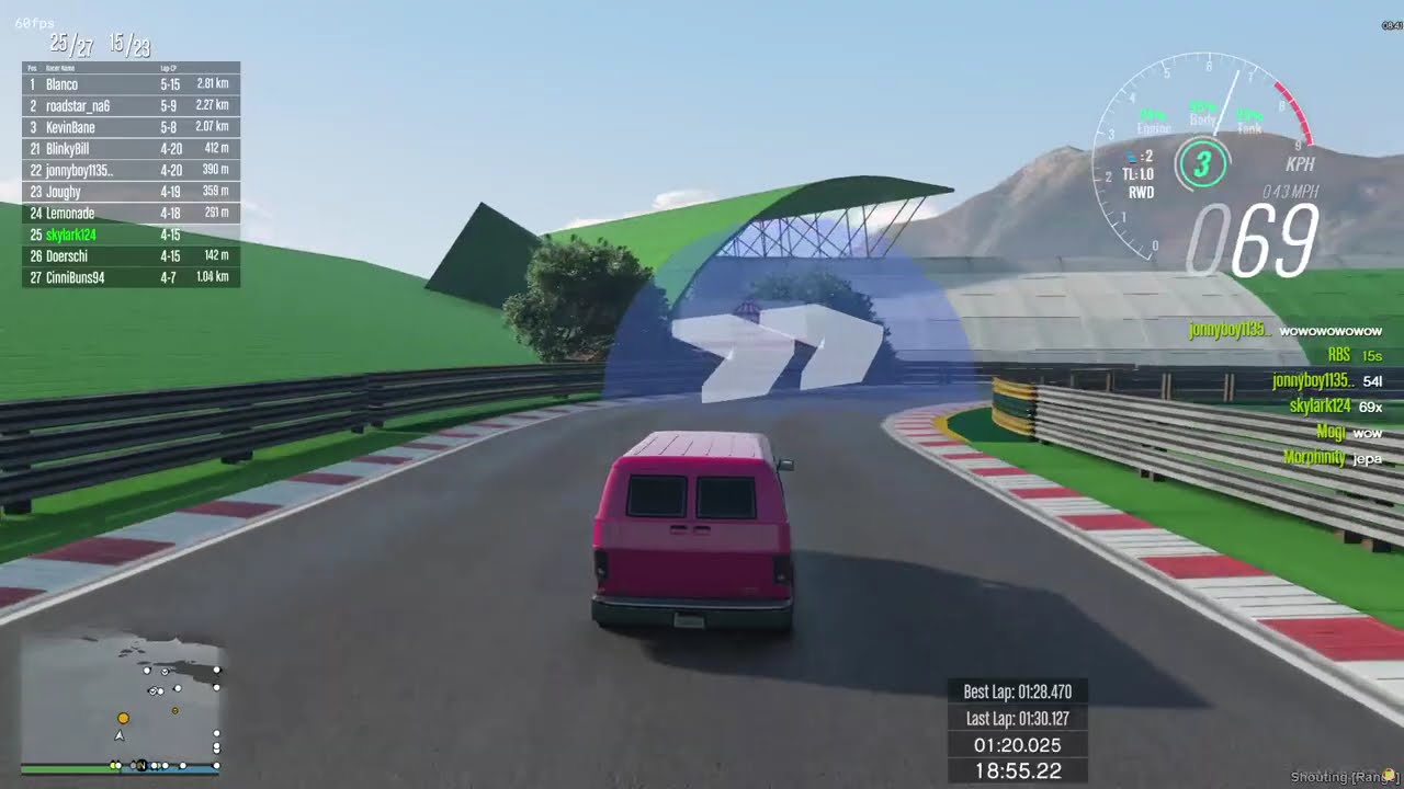 Random Racing on a Familiar Track - Carbon Mile