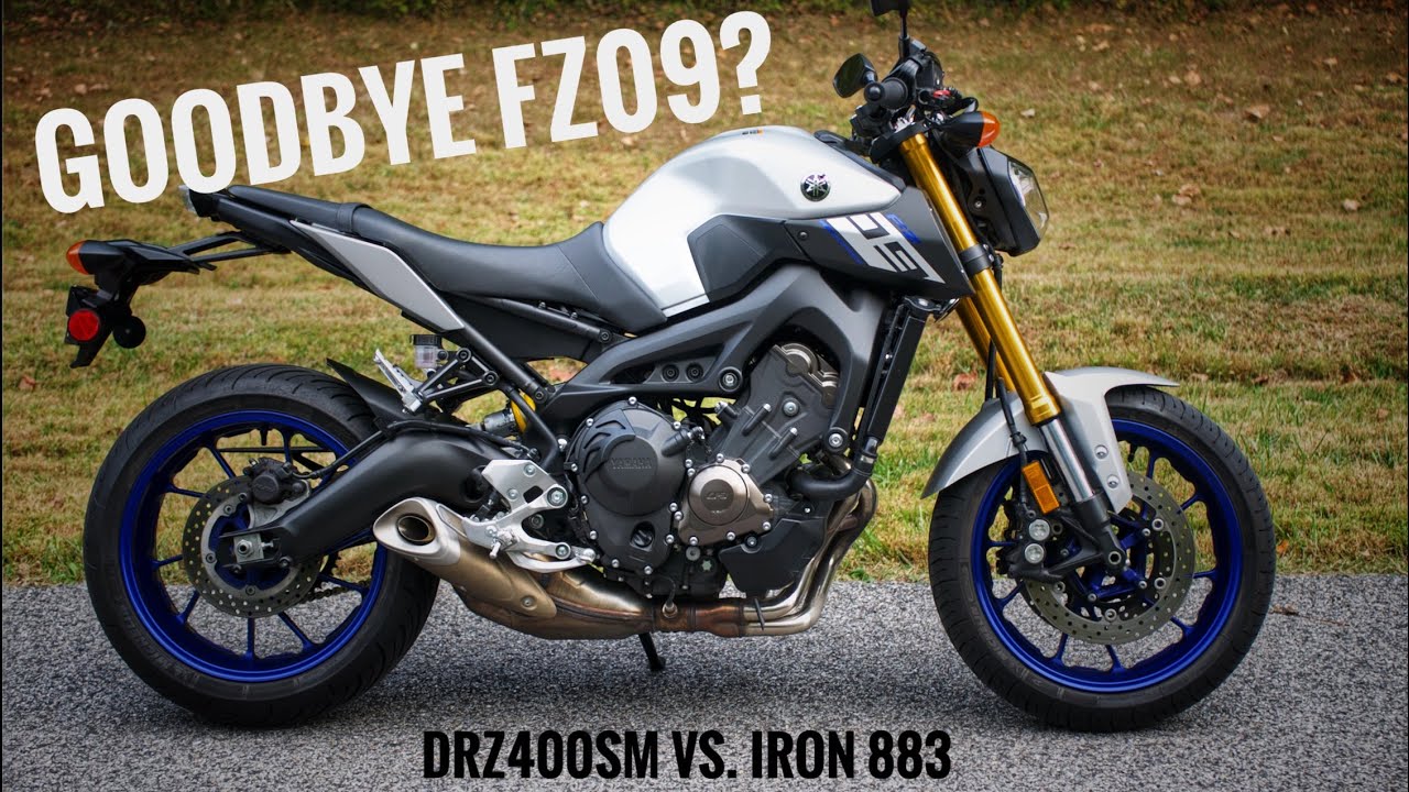 Selling my FZ09? | Buying a DRZ400sm or Iron 883