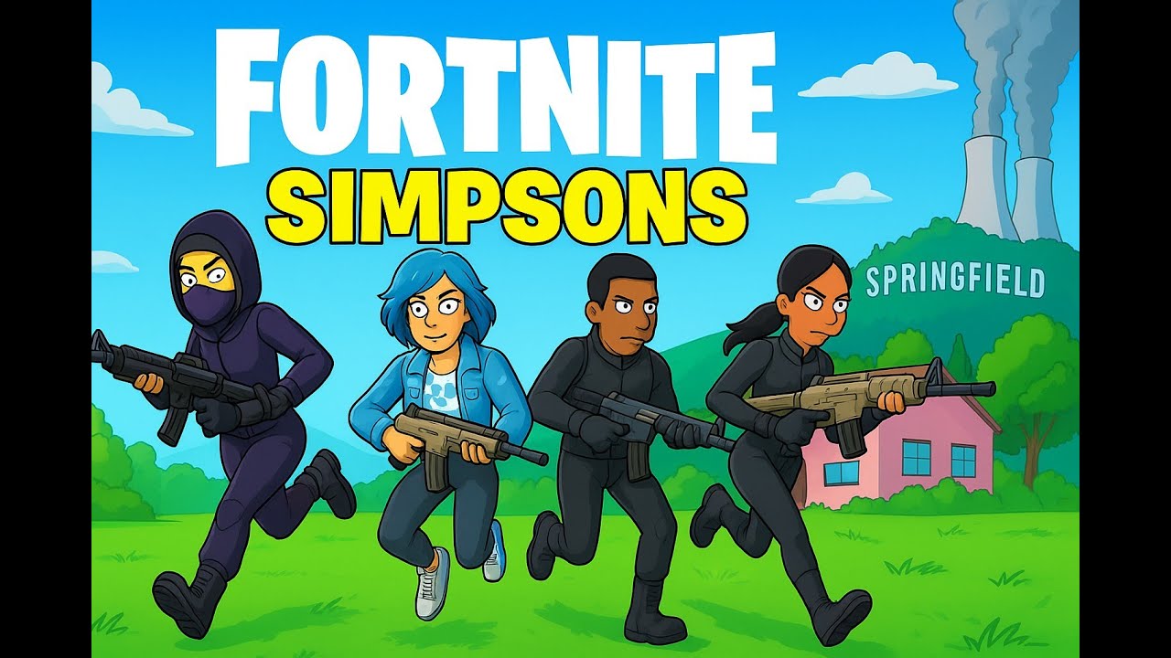Fortnite neue Simpsons Season mit den Chaoten!!