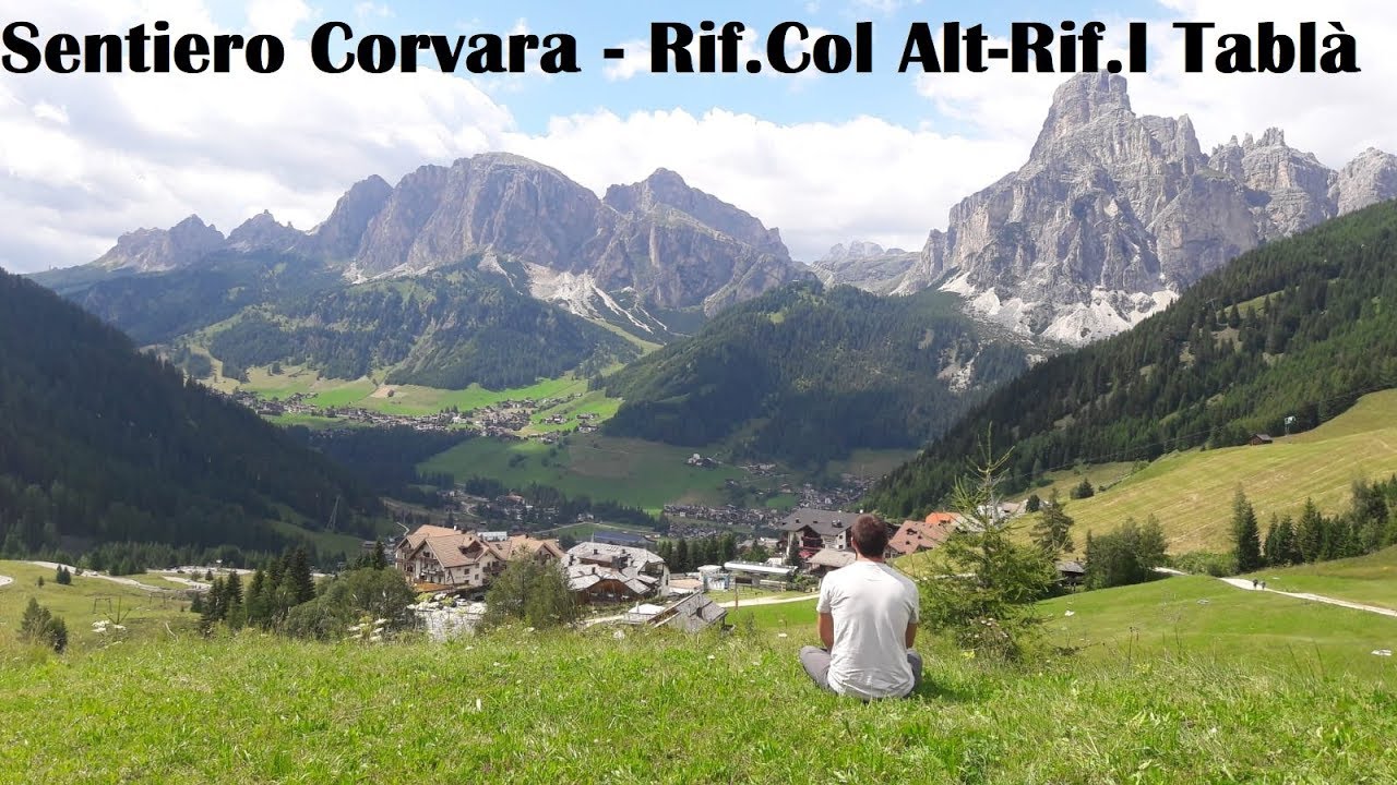 Sentiero Corvara - Rif.Col Alt - Rif.I Tablà [Trekking 2/3 Alta Badia]