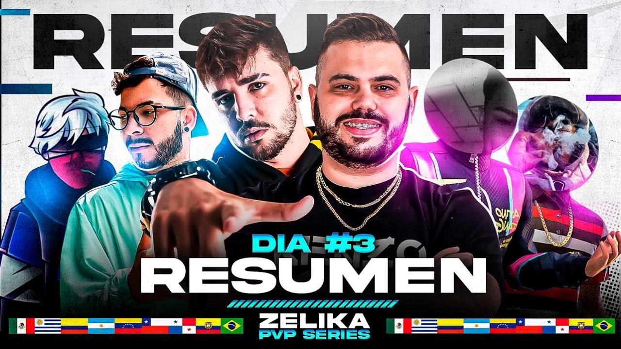 RESUMEN DEL DIA 3 TORNEO DE PVP ZELIKA WEEDZAO🏆⚔️ 🇧🇷 LOUD LZINN ,BAZE SNOW ,LINOX , DEL RIO, DINI 🔥