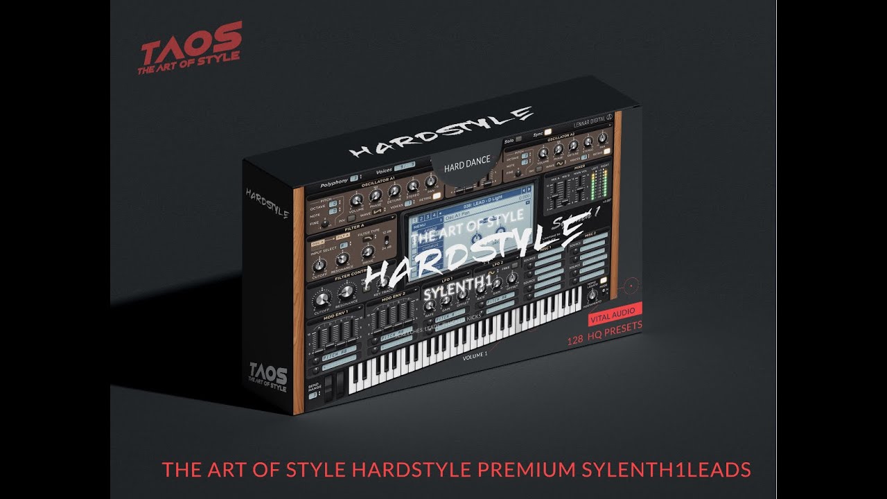 Sylenth1 - Premium Hardstyle Leads - 192 Presets - 2023