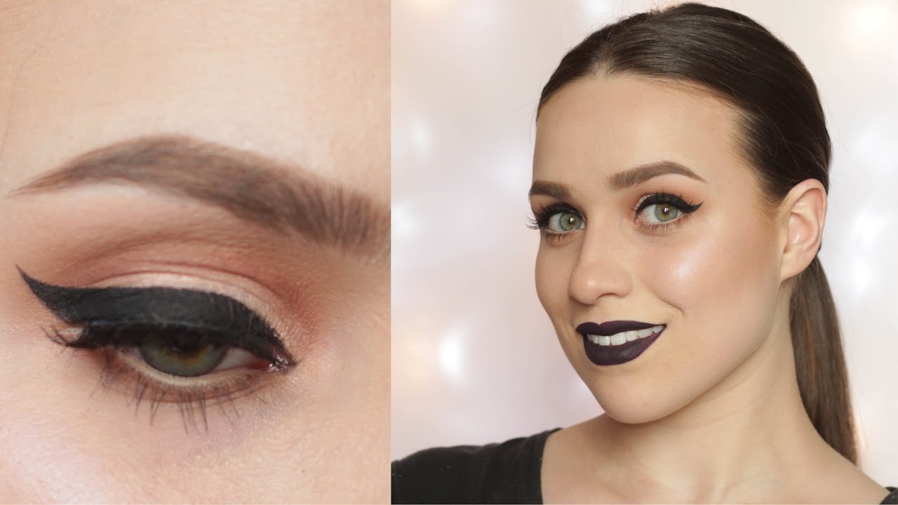 Mega Delineado (cómo hacer) + Labios Oscuros