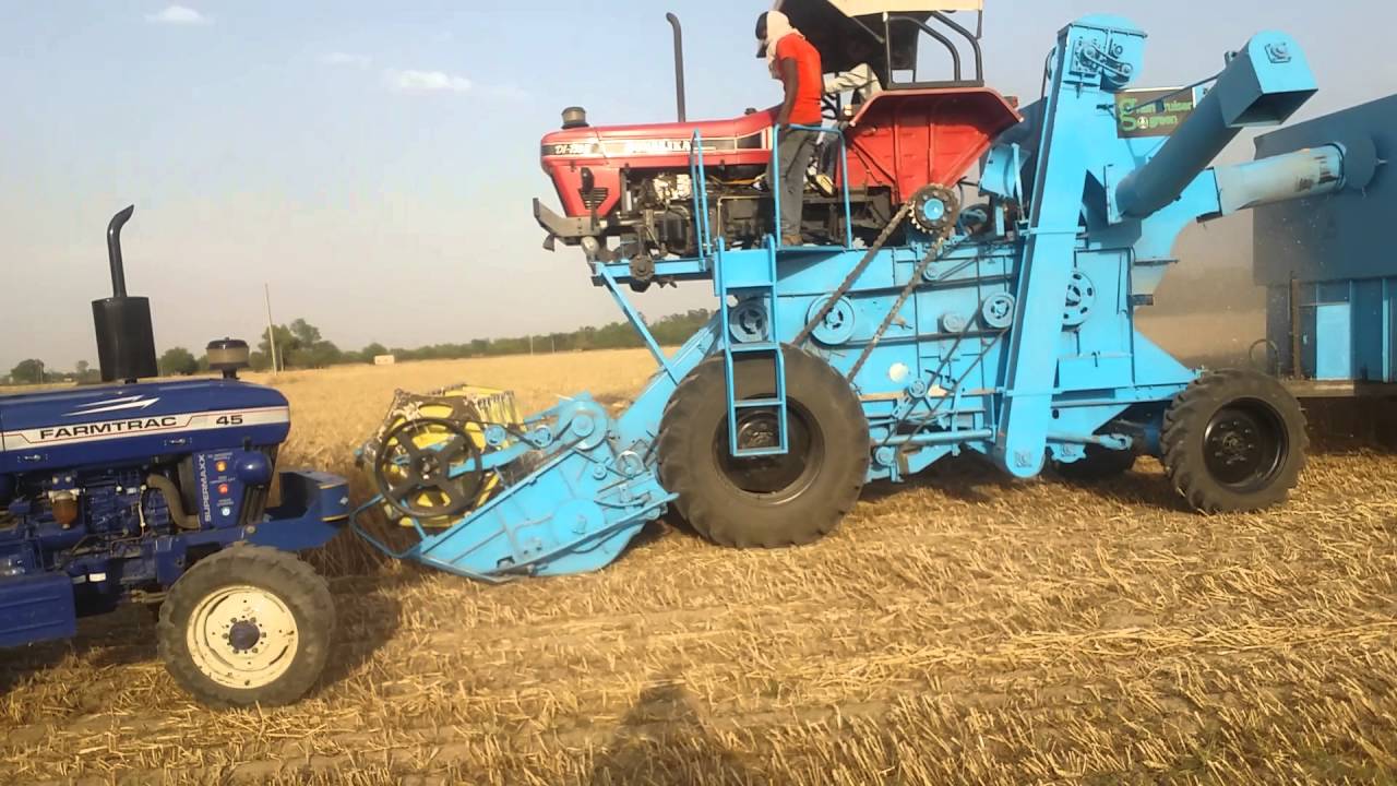 PUNNI GRAIN CRUISER GO GREEN  पुन्नी ग्रेन क्रुजर गो ग्रीन ( Mini Combine )