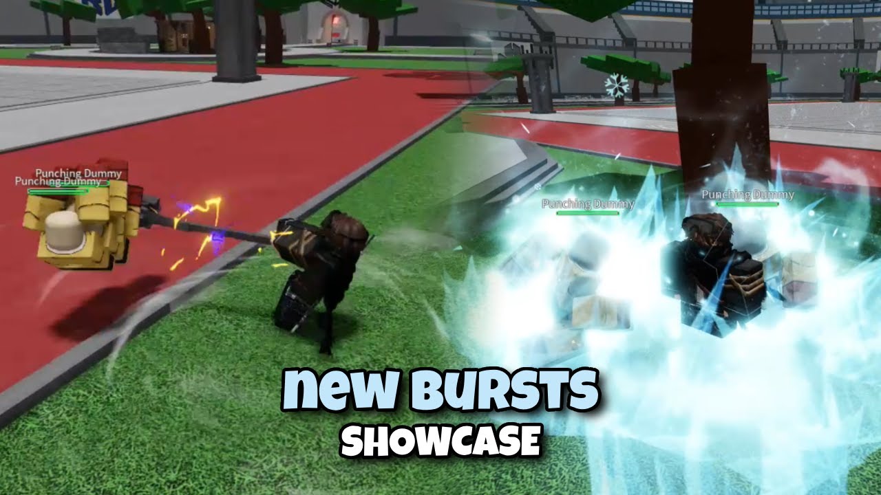 Full Bursts Rework Showcase | Heroes Battlegrounds