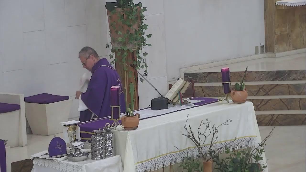 SANTO ROSARIO Y SAGRADA EUCARISTIA, LUNES 23 DE FEBRERO 6:00 A.M
