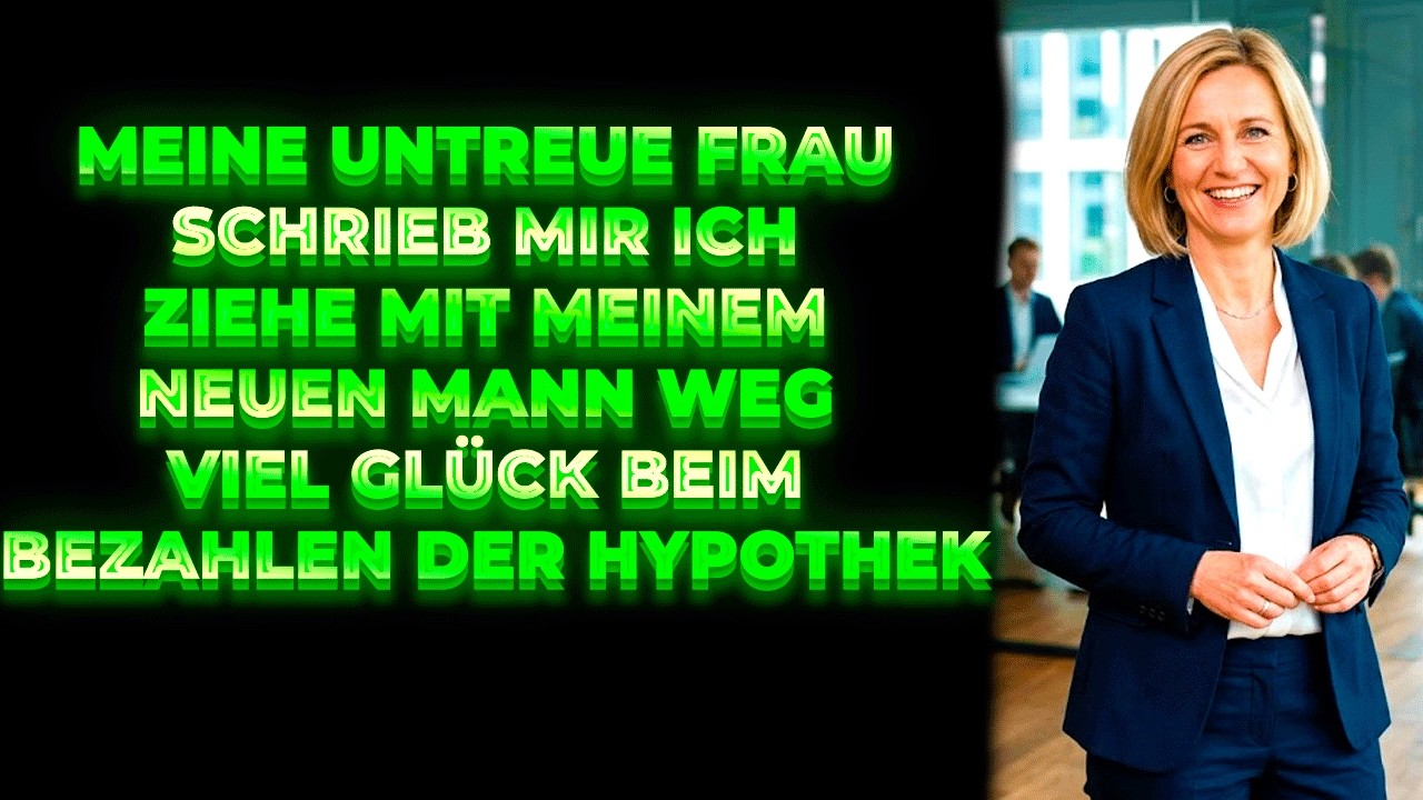 Meine untreue Frau schrieb mir &bdquo;Ich ziehe mit meinem neuen Mann weg &ndash; viel Gl&uuml;ck beim Bezahlen der H