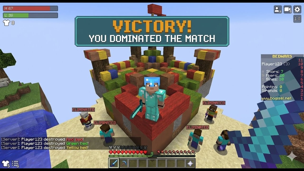 I Dominated in Bedwars