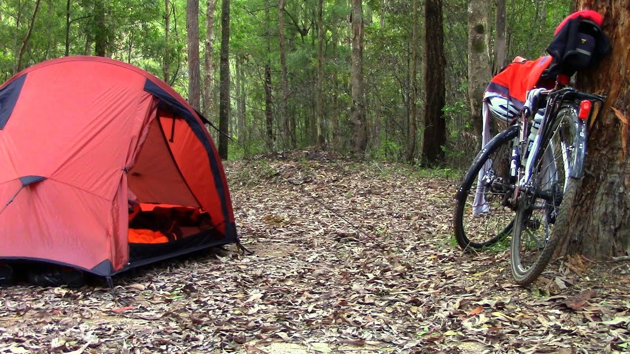 Bike Overnight -  Lightline Road Bush Camp, Brisbane, Australia