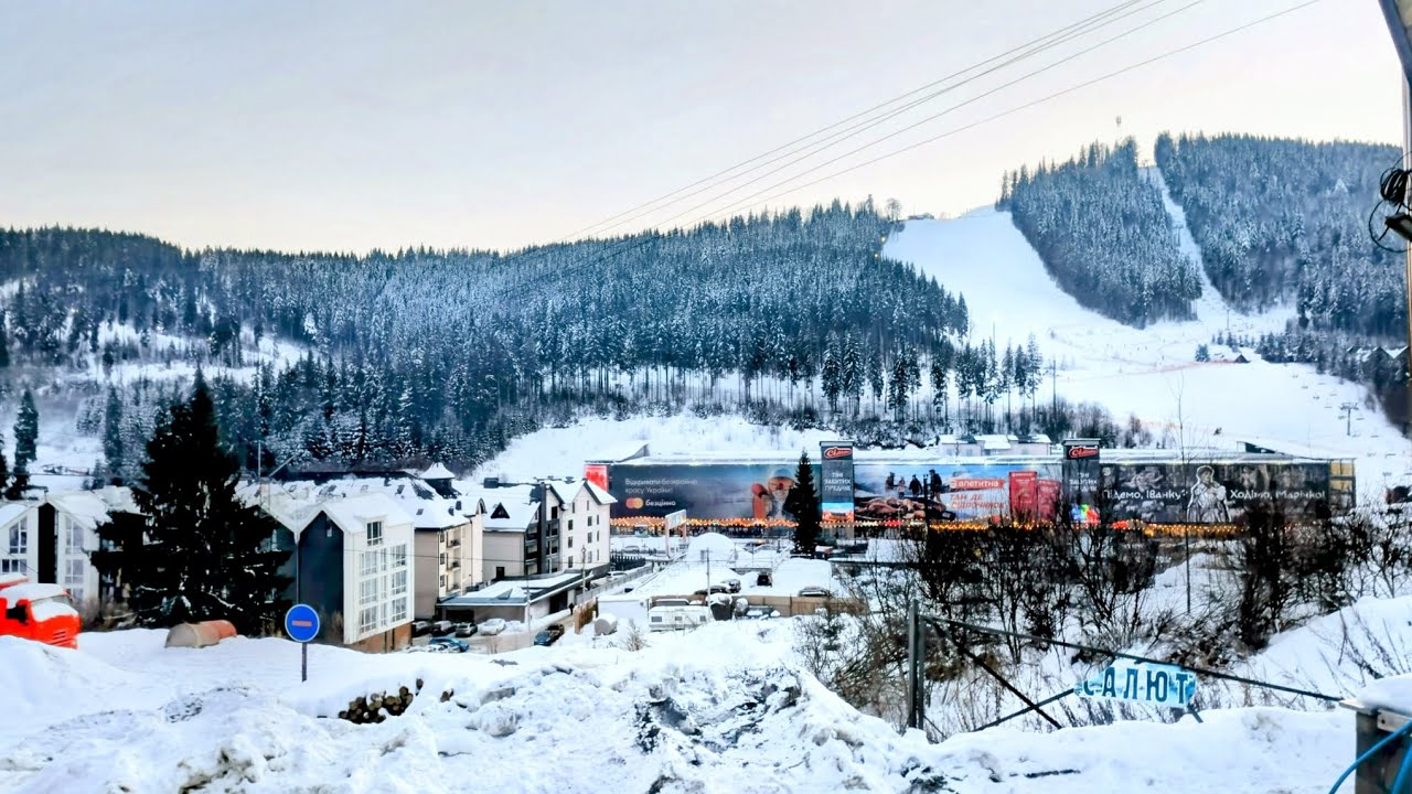 Skiing Bukovel 2026 boys