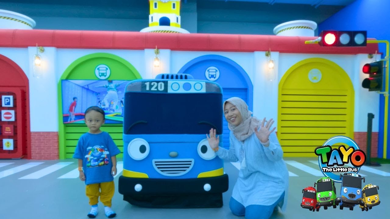 Tayo Station Indonesia. Nonton Tayo Show disini... Cuci bis Tayo, Go-Kart Tayo, Belajar nge-bengkel