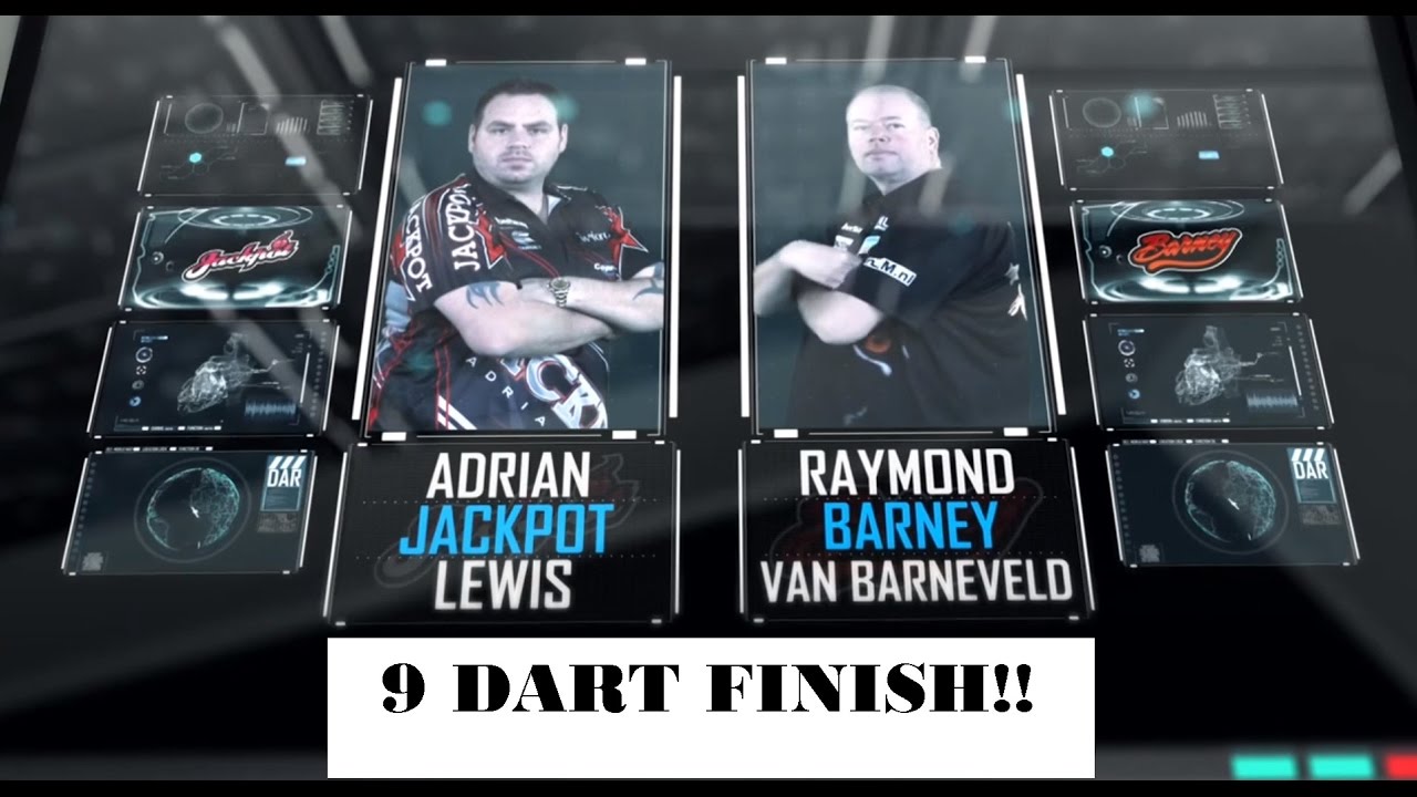 *9 DARTER !!* 2017 Premier League 1080p - Week 11 - Match 3: Adrian Lewis vs Raymond van Barneveld