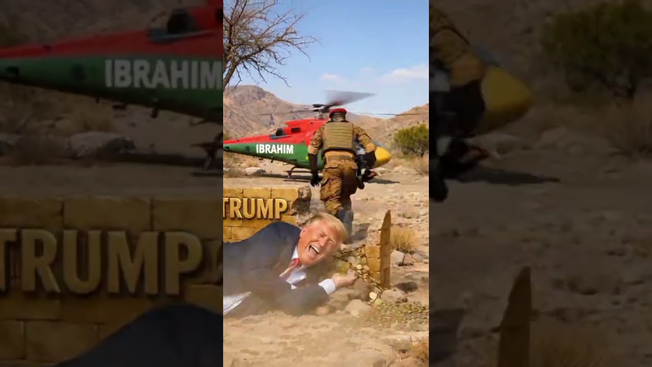Ibrahim traore vs trump #politicalcomedy #satire