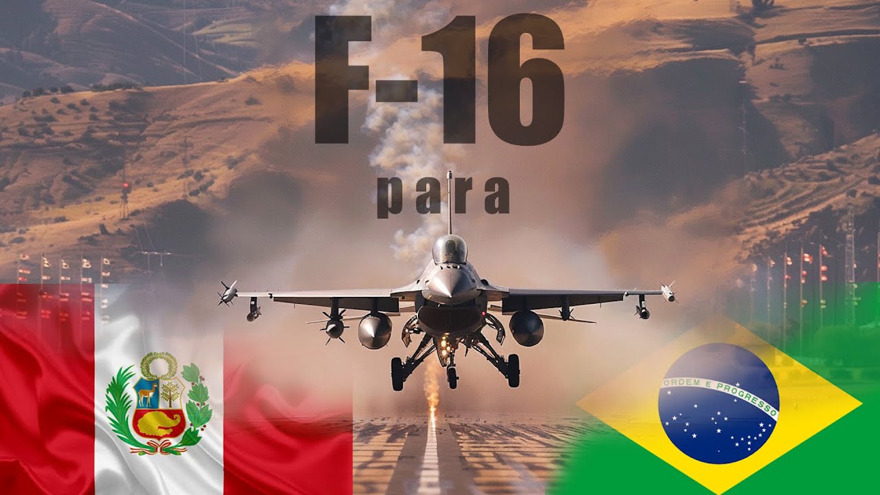 F-16 para el Perú y Brasil que ofrece los USA