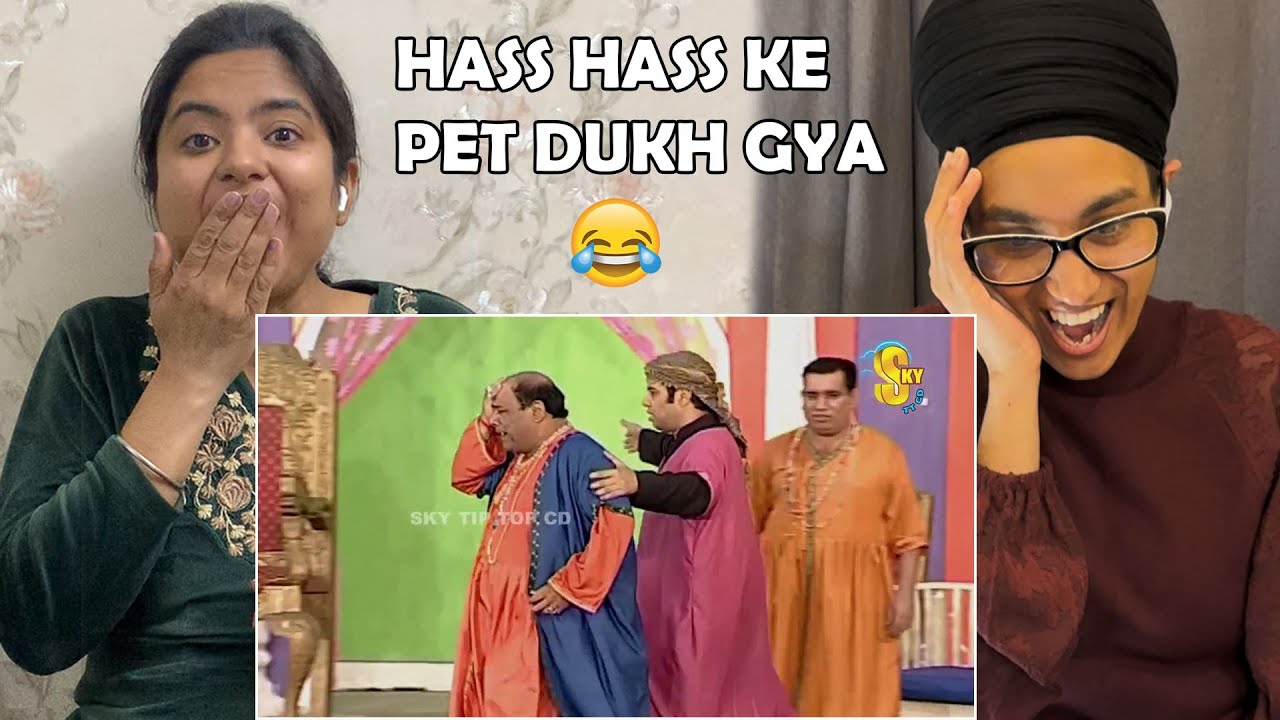 Indian Reacts To Agha Majid Nasir Chinyoti and Iftikhar Thakur Stage Drama Chuski