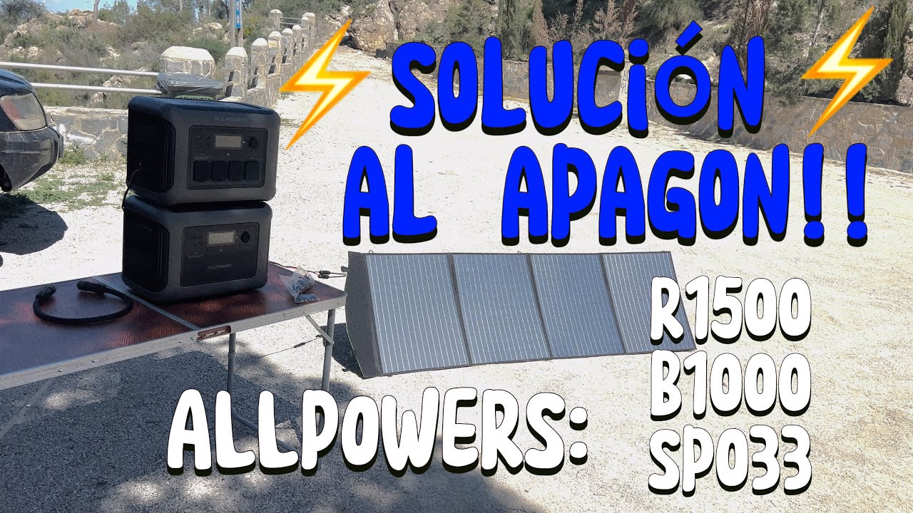 ENERGÍA INFINITA!! Con Allpowers tengo toda la energía que necesito en mi 4x4, furgo camper, o casa.