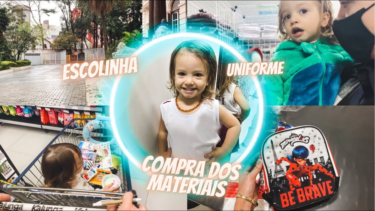 MANU VAI PRA ESCOLINHA!!! - MATRICULA, UNIFORME E MATERIAL | Viviane Garcia