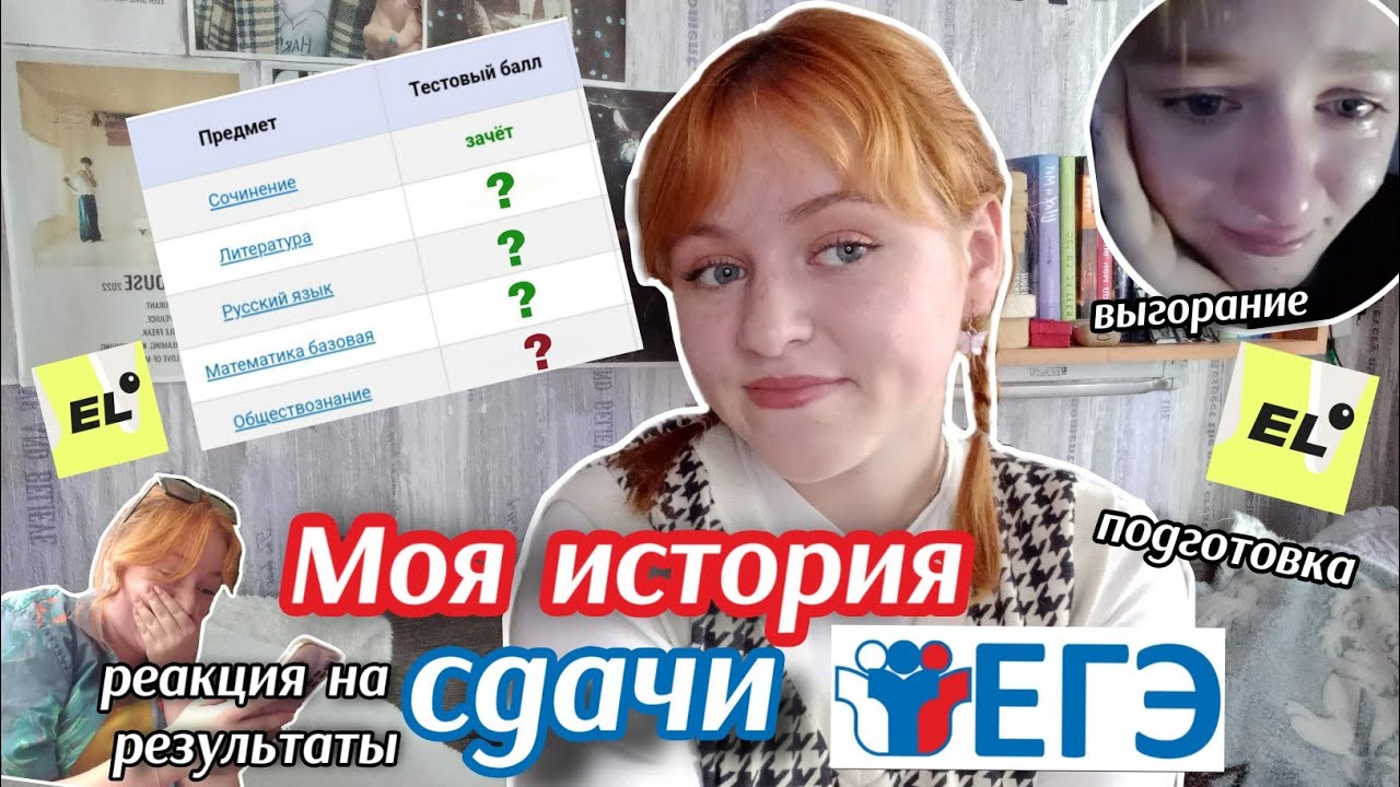 МОЯ ИСТОРИЯ СДАЧИ ЕГЭ 2024//как я готовилась?реакция на результаты