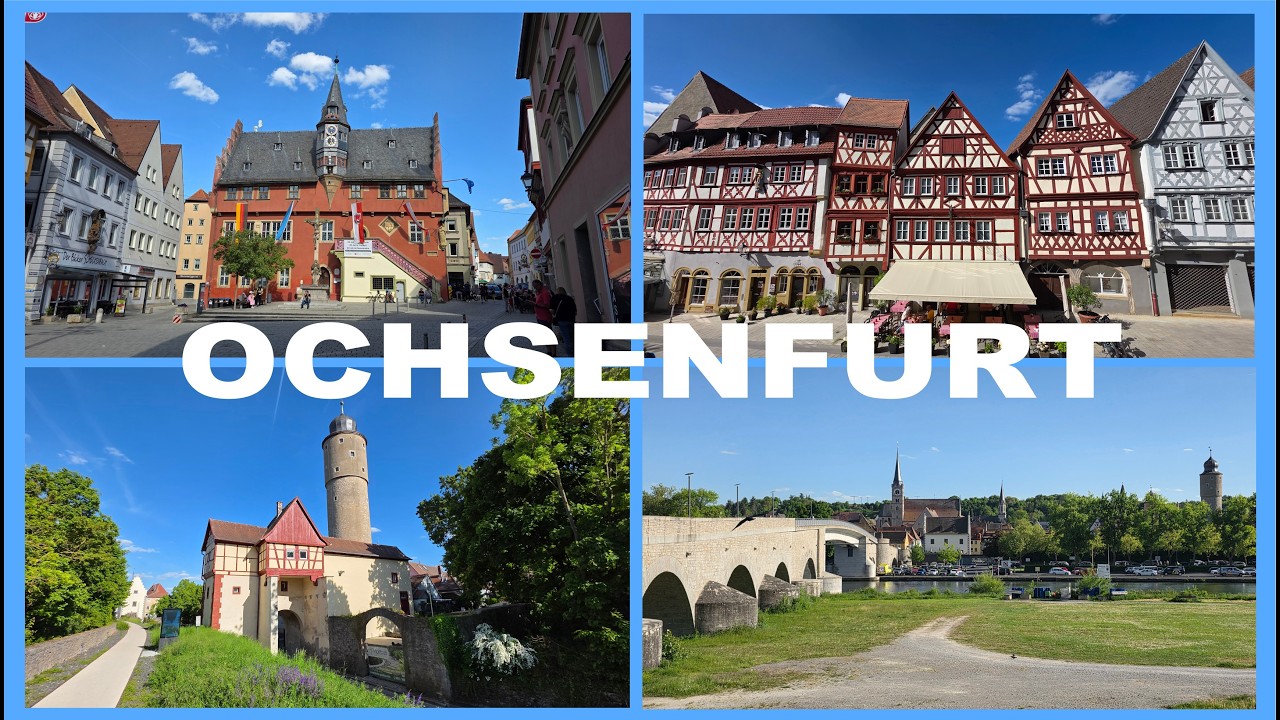 Ochsenfurt am Mainradweg – Die Stadt der Türme am Main & fränkischer Flair - Bayern - Germany