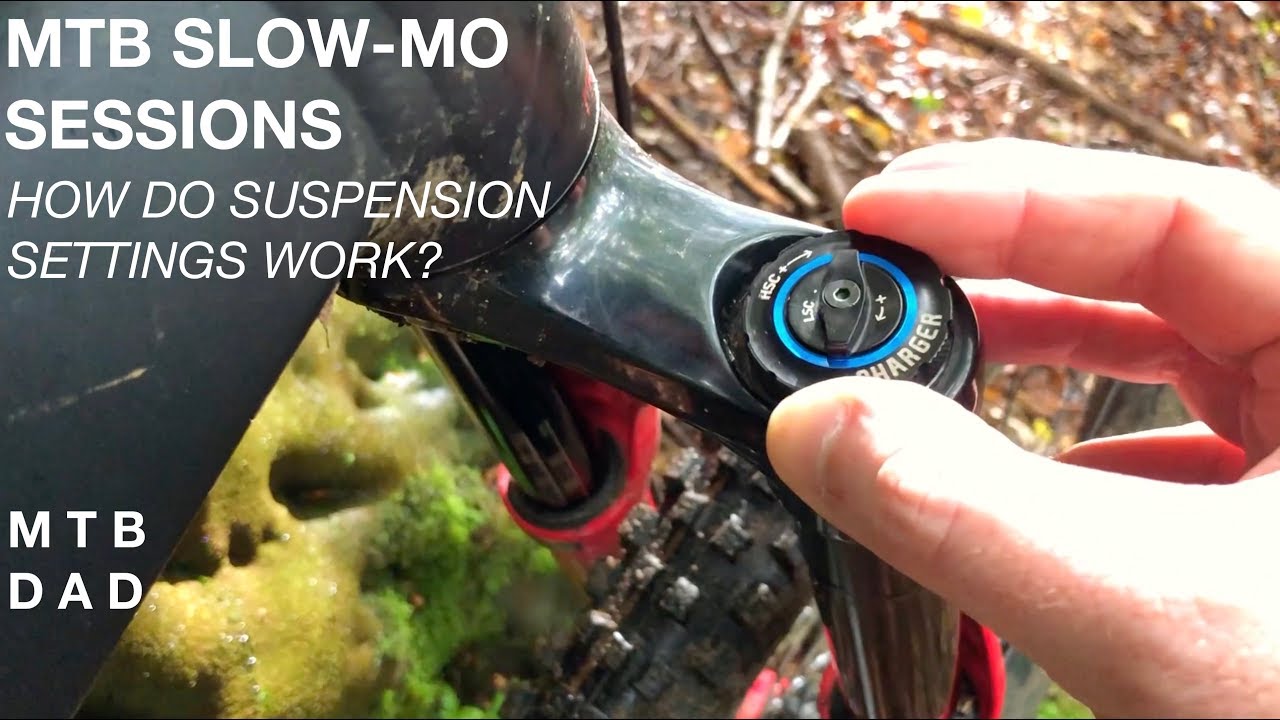 MTB Slow-Mo Sessions - How Do Suspension Settings Work?