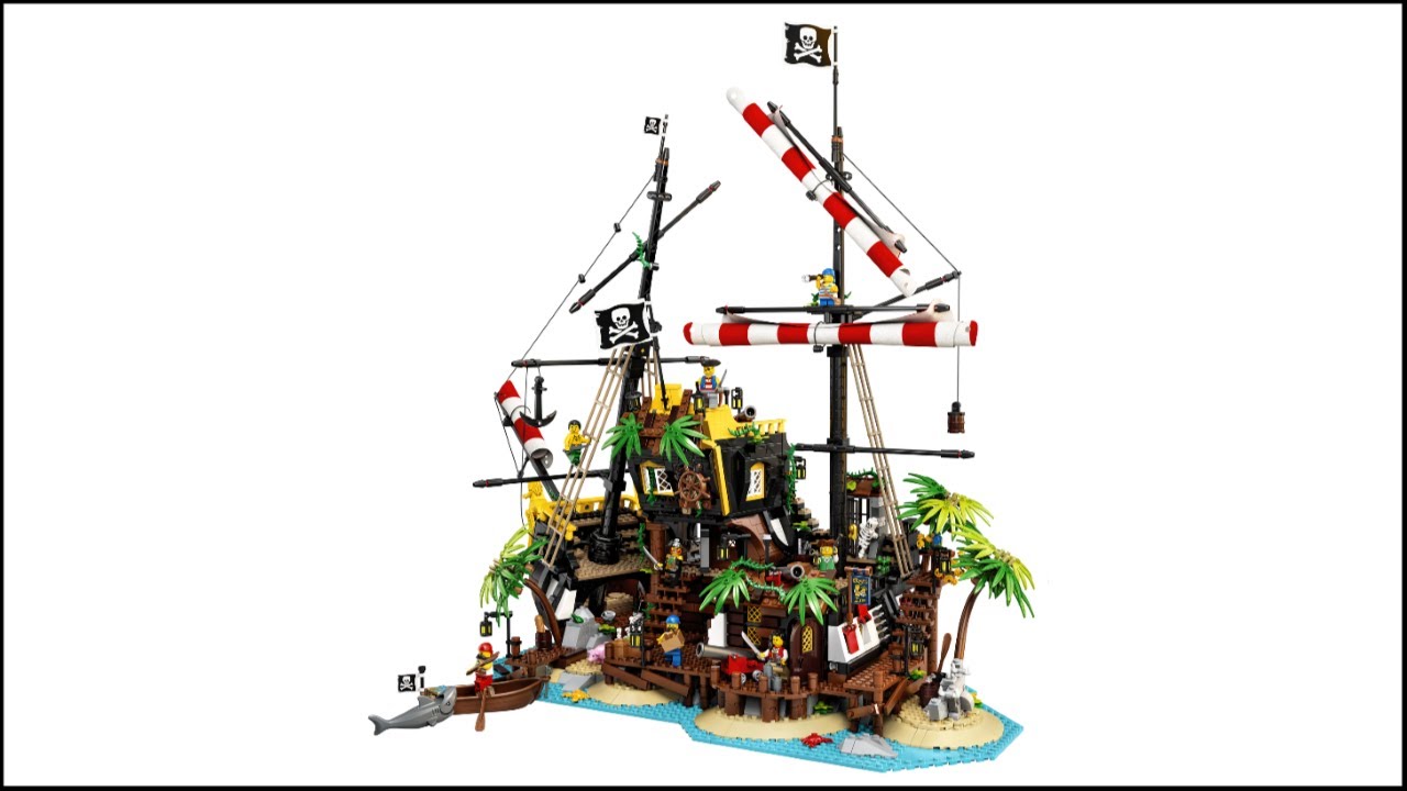 Lego Ideas 21322 Pirates of Barracuda Bay Speed Build