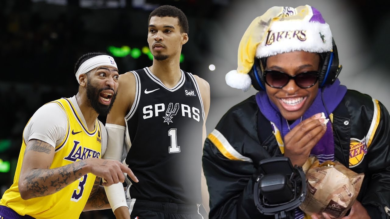 WEMBY VS ANTHONY DAVIS MATCHUP OF THE CENTURY!!! Lakers vs Spurs REACTION