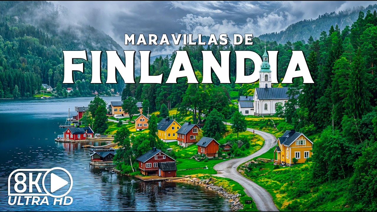 Maravillas de Finlandia – Los Paisajes Más Mágicos del Norte de Europa | Vídeo de viaje en 8K