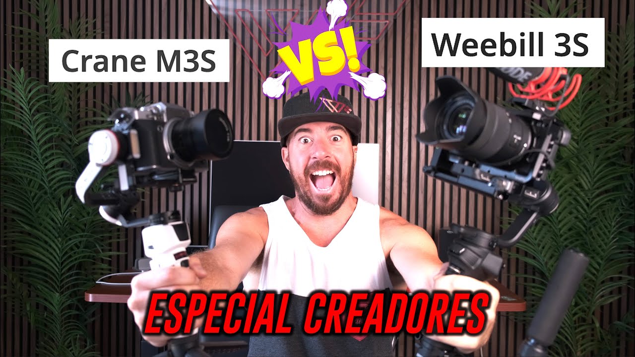 ¿Qué GIMBAL es para ti? ZHIYUN Weebill 3S vs Crane M3S (comparativa)