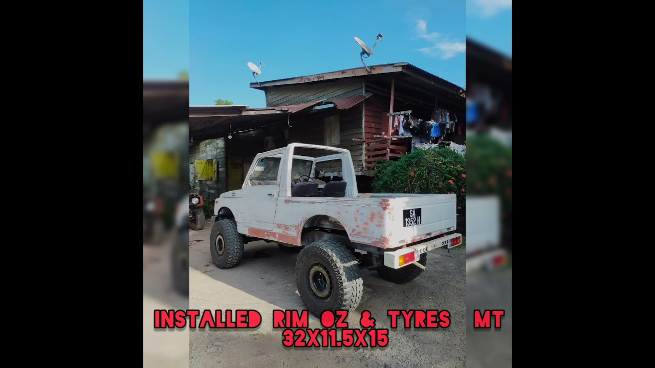 SUZUKI JIMNY SJ410 LWB restoration from ZERO TO HERO #suzukijimnymalaysia
