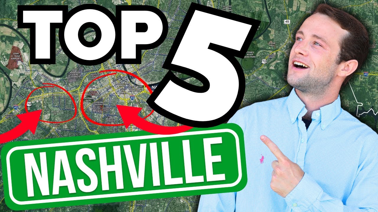5 BEST Neighborhoods in NASHVILLE TENNESSEE!🤯 [Everything You Need To Know!]