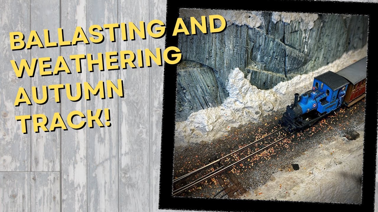 Upgrade your model railway track with this ballast tutorial!