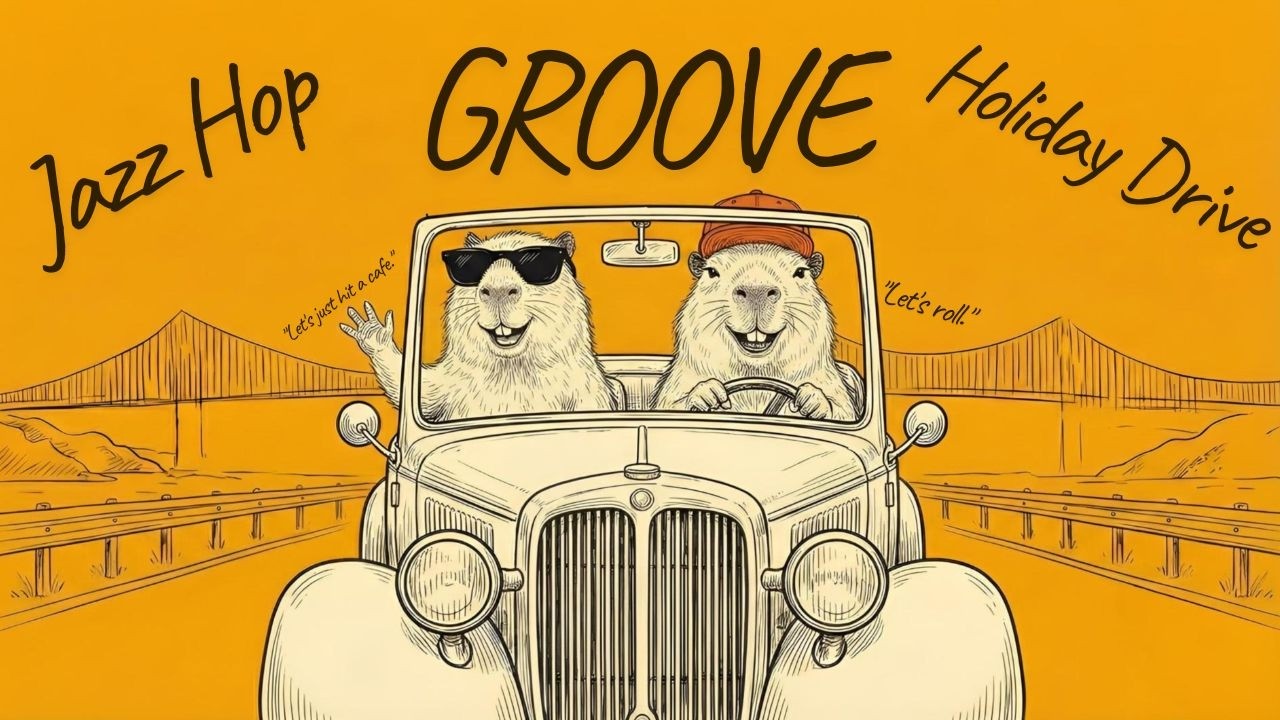 [Playlist]Weekend Drive 🚗 窓を開けて風を感じる、最高の休日ドライブ Jazz Hop