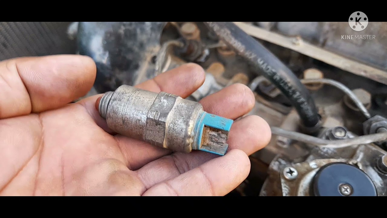 MITSUBISHI S4S FORKLIFT Hard starting problem. part I