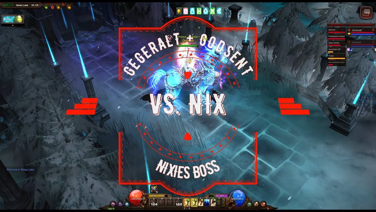 Gameplay - Nixies Lake Boss (Nix).