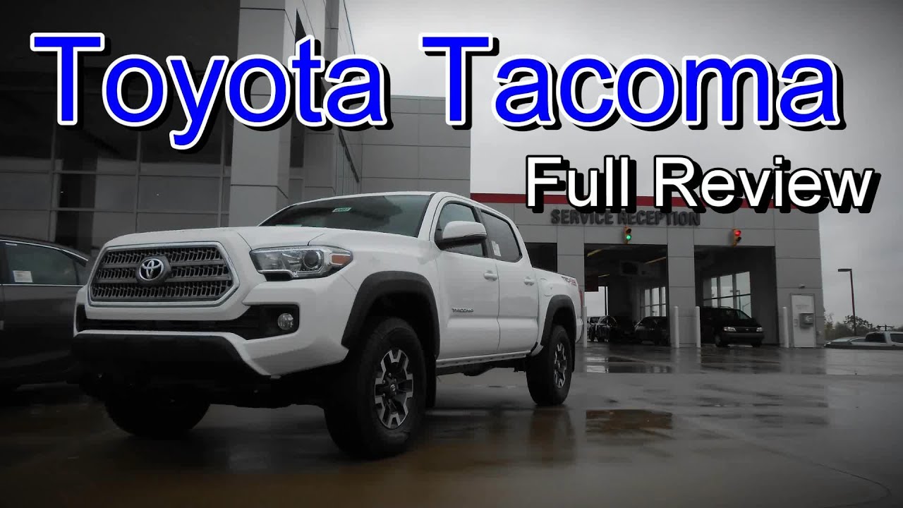 Toyota Tacoma 2016 года: полный обзор | SR, SR5, TRD Sport, TRD Off-Road и Limited