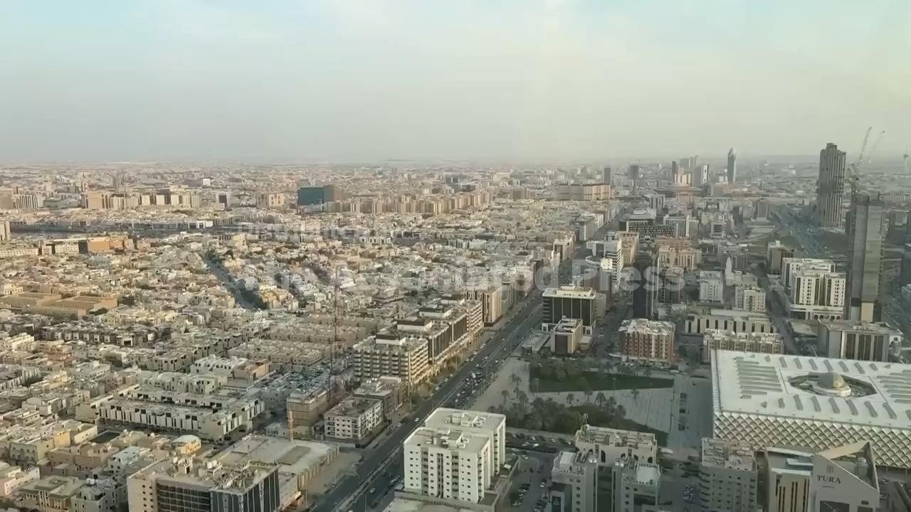 Scenes of Riyadh's skyline after strikes in Saudi Arabia by Iran-backed Houthis