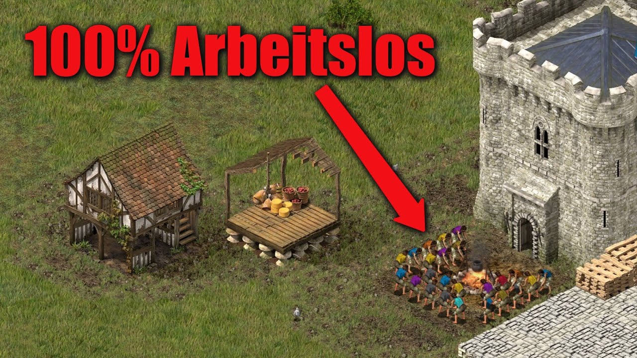 Kann man nur mit Marktplatz + Steuern Gold scheffeln? | Stronghold Tipps